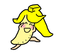 Samurai banana sticker #11649680