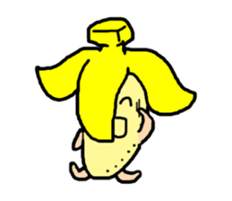 Samurai banana sticker #11649681