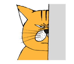 Chivalrous spirit cat sticker #11650253