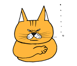 Chivalrous spirit cat sticker #11650260