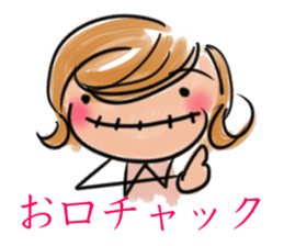 Showa na Satoko sticker #11650323