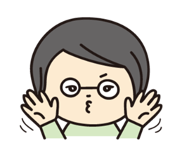 Daily life of a carefree housewife sticker #11650349