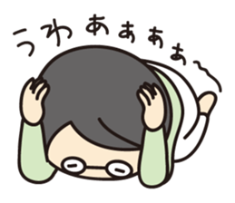 Daily life of a carefree housewife sticker #11650352