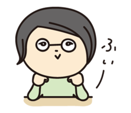 Daily life of a carefree housewife sticker #11650354