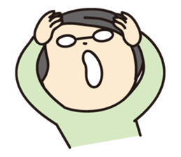 Daily life of a carefree housewife sticker #11650363