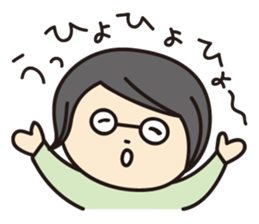 Daily life of a carefree housewife sticker #11650365