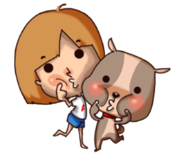 DOG&A sticker #11650408