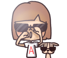 DOG&A sticker #11650445