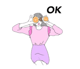 sun glass na twins sticker #11650577