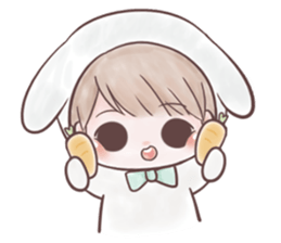 MarshmallowBunny sticker #11651133
