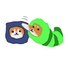 Kutsushita shiba-chan sticker #11651218