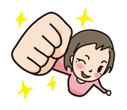 For senior lady sticker #11651574