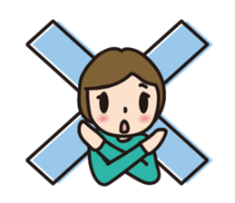 For senior lady sticker #11651597