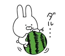 Anyway rabbit sticker #11651622