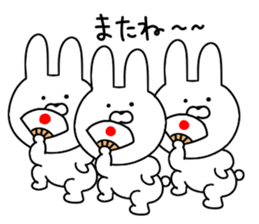 Anyway rabbit sticker #11651647