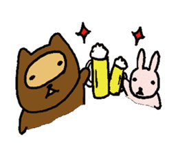 Tanu-P & Usami 2 sticker #11651742