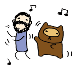 Tanu-P & Usami 2 sticker #11651743