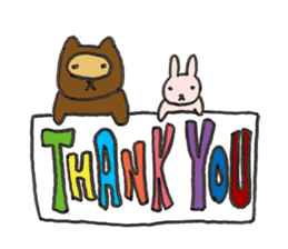 Tanu-P & Usami 2 sticker #11651751