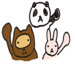 Tanu-P & Usami 2 sticker #11651760
