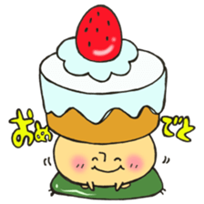 Anyway Mr. happy mushroom sticker #11651849