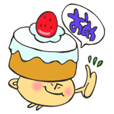 Anyway Mr. happy mushroom sticker #11651850