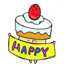 Anyway Mr. happy mushroom sticker #11651852