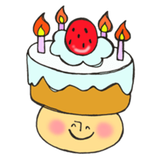 Anyway Mr. happy mushroom sticker #11651853