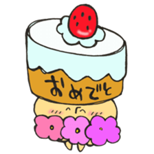 Anyway Mr. happy mushroom sticker #11651856