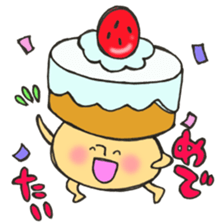 Anyway Mr. happy mushroom sticker #11651857