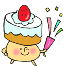 Anyway Mr. happy mushroom sticker #11651858