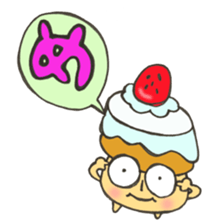 Anyway Mr. happy mushroom sticker #11651860