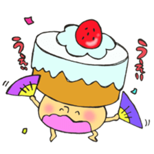 Anyway Mr. happy mushroom sticker #11651868