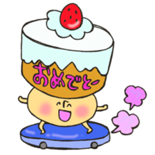 Anyway Mr. happy mushroom sticker #11651870