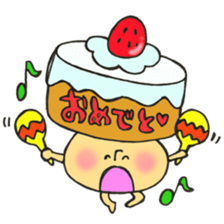 Anyway Mr. happy mushroom sticker #11651874