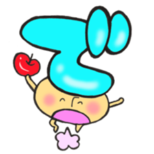 Anyway Mr. happy mushroom sticker #11651880