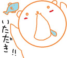 Azarashianimal sticker #11652157