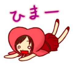 Everyday of Little Heart Riding Hood. sticker #11652497