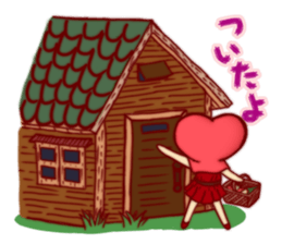 Everyday of Little Heart Riding Hood. sticker #11652510