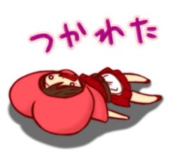 Everyday of Little Heart Riding Hood. sticker #11652514