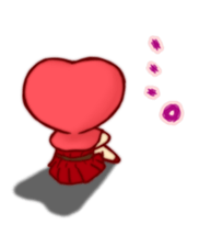 Everyday of Little Heart Riding Hood. sticker #11652520