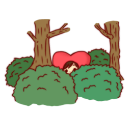 Everyday of Little Heart Riding Hood. sticker #11652527