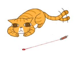 Big Eyes Cat - Mr. Tiger sticker #11652701