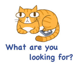 Big Eyes Cat - Mr. Tiger sticker #11652723