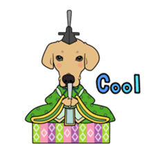Go!Go!Golden Retriever 4! sticker #11653252