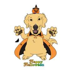 Go!Go!Golden Retriever 4! sticker #11653278