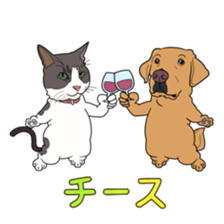 Go!Go!Golden Retriever 4! sticker #11653279