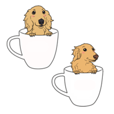 Go!Go!Golden Retriever 4! sticker #11653283