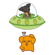 Go!Go!Golden Retriever 4! sticker #11653284