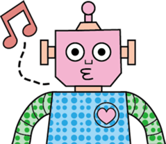 Color Robot sticker #11653369