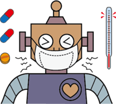 Color Robot sticker #11653378